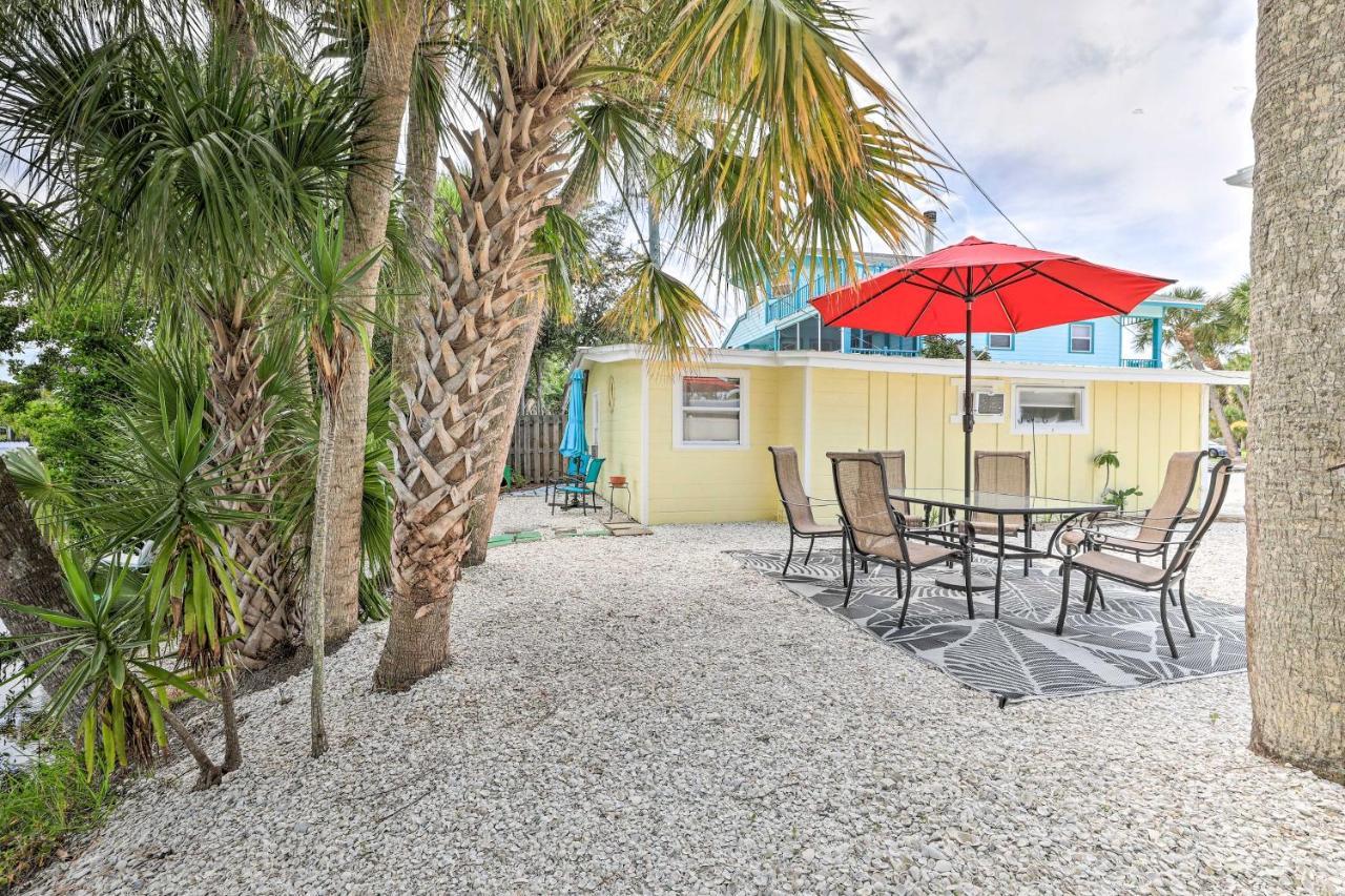 Siesta Key Village Studio On Canal Near Beach サラソータ エクステリア 写真